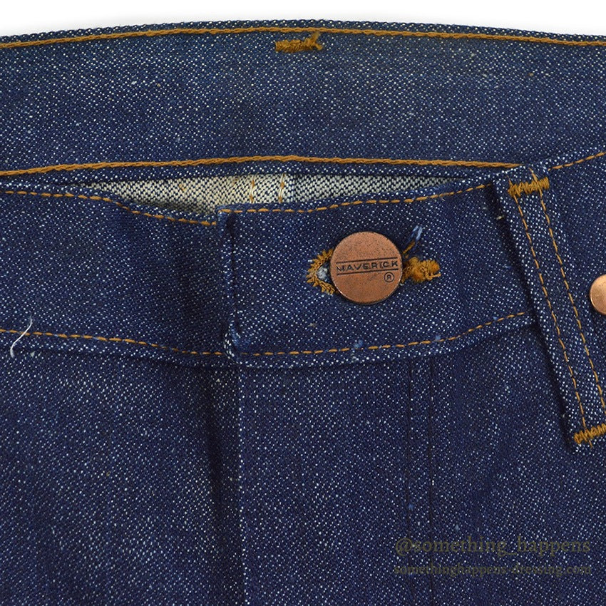 ~1970's DEADSTOCK MAVERICK 44MWZ DENIM PANTS ... W31/L30