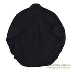 1990's COLD STORAGE BLACK CHAMOIS CLOTH SHIRT ... M