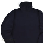 1940's AMERICAN RED CROSS WW2 TURTLE NECK WOOL SWEATER NAVY...