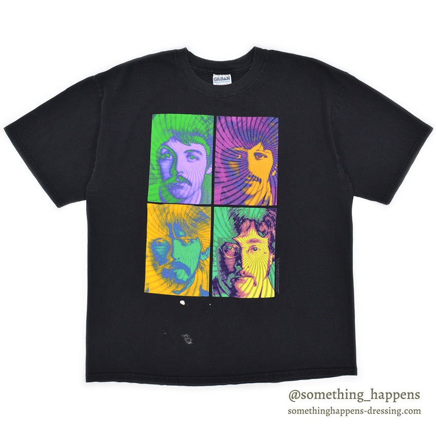 1990's~ GILDAN SELF-PORTRAIT ART GRAPHIC T-SHIRT ... XL