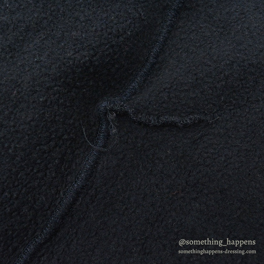 1990's CHAMPION DARK NAVY BLANK REVERSE WEAVE SWEAT PARKA... LARGE