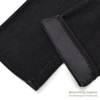 1980's Lee 200 CORDUROY PANTS BLACK 42TALON ... W32/L35