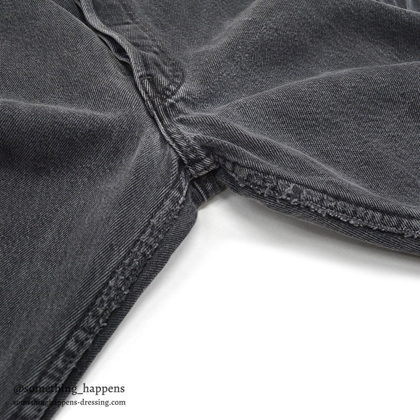 Levi's 501 BLACK DENIM PANTS FADED... W36/L30