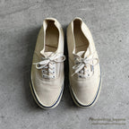 1980's VANS AUTHENTIC WHITE MADE IN USA...81/2