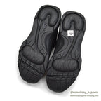 1990's DEADSTOCK REEBOK REJUVENATION BLACK LEATHER SHOES... 27.0cm