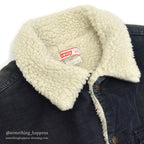 1970's LEVI'S 70605-1517 BIG-E CORDUROY BOA JACKET ... 44