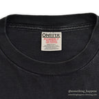 1990's ONEITA BLACK POCKET T-SHIRT ... LARGE