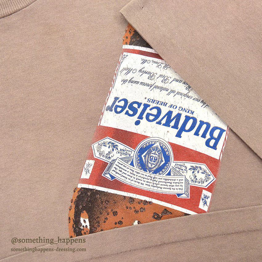 1990's CHANGES BUDWEISER THIS BUD'S FOR YOU GRAPHIC T-SHIRT ... XL