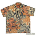 1960's~ ANIMAL PRINT S/S SHIRT...