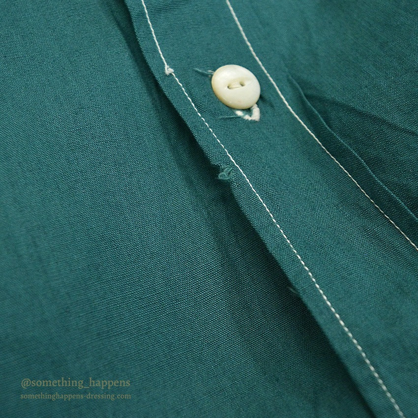 1930's~ DEADSTOCK COLOR PLAIN SHIRT...