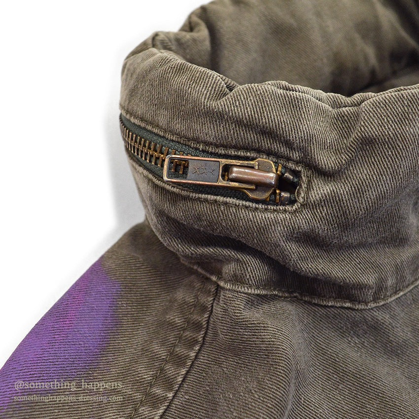 1980's POLO RALPH LAUREN PHOTOGRAPHER JACKET HAND PAINTED ... L