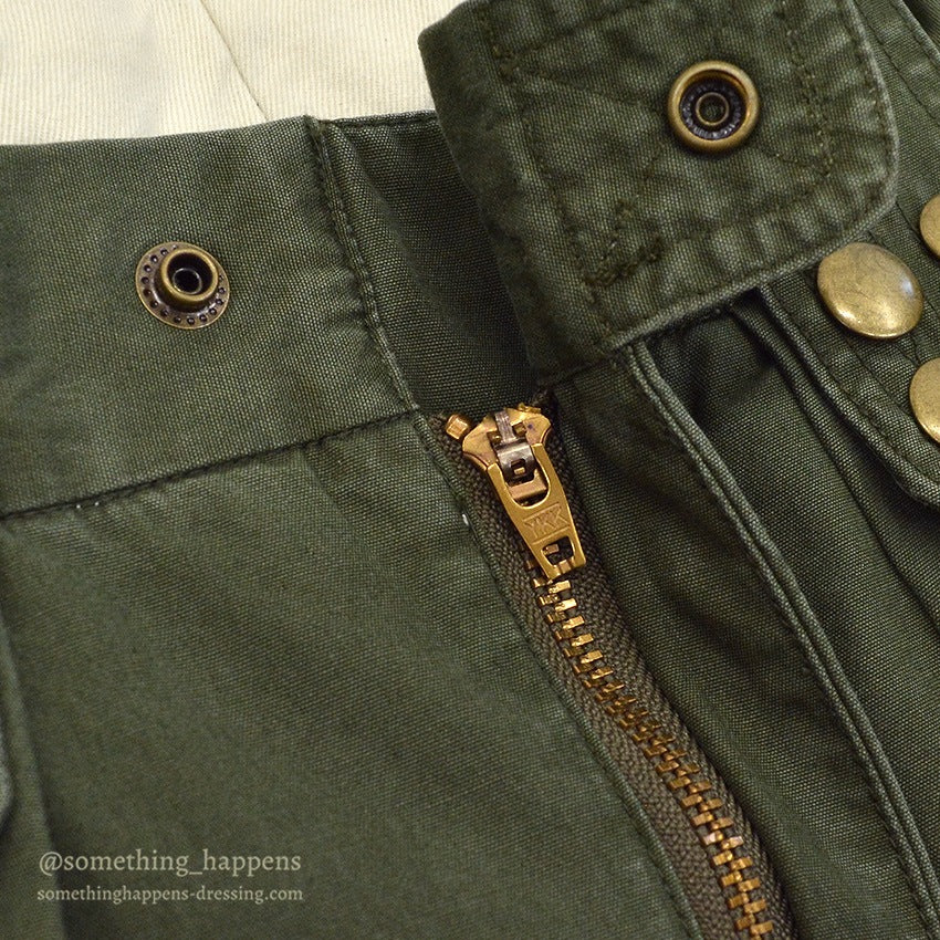 1990's WILLIS & GEIGER BUSH POPLIN SHORTS OLIVE ... W34