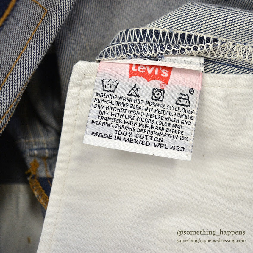 2000's DEADSTOCK Levi's 501 DENIM PANTS MEXICO 1... W33/L30