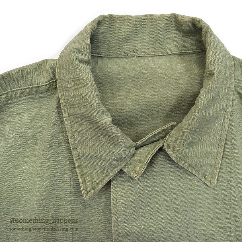 1940's U.S.ARMY WW2 M-43 HBT JACKET / STENCIL ON THE BACK ...