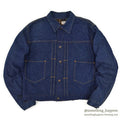 ~1960's SEARS TWO-POCKET DENIM JACKET / COTTON FLANNEL LINING ...