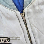 1950's JAPAN SOUVENIR JACKET 18TH FIGHTER BOMBER WING DOG PATCH...