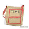 1980's~ TIME MAGAZINE CANVAS BAG...