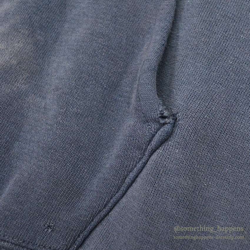 1950's FADED TWO-TONE SWEAT PARKA...