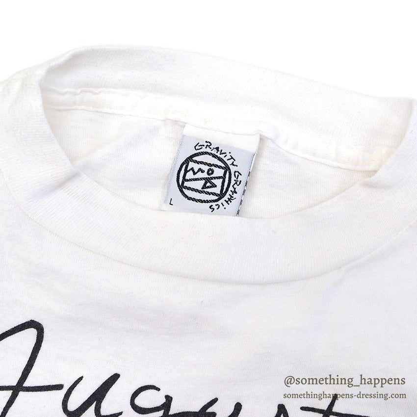 1990's GRAVITY GRAPHICS AUGUSTA PEACH T-SHIRT... L