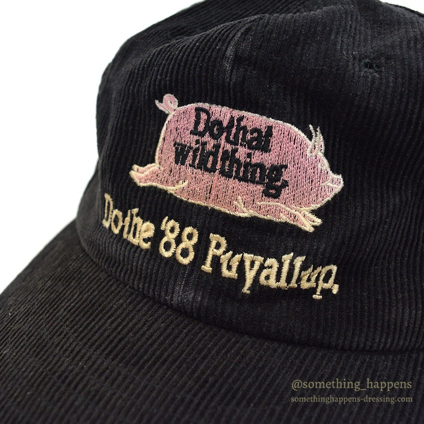 1980's PIG EMBROIDERY Do that wild thing. CAP...