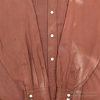 1940's WESTMOOR RAYON GABARDINE WESTERN SHIRT / SUN FADED ...