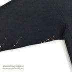 1990's CHAMPION SALOMON REVERSE WEAVE SWEAT SHIRT / BLACK ... L