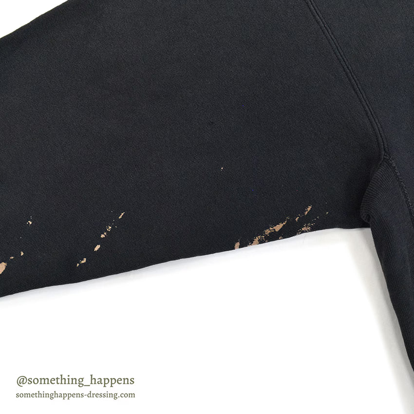 1990's CHAMPION SALOMON REVERSE WEAVE SWEAT SHIRT / BLACK ... L