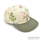 1990's REL-E-VANT PRODUCTS BOTANICAL ART PRINT CAP...