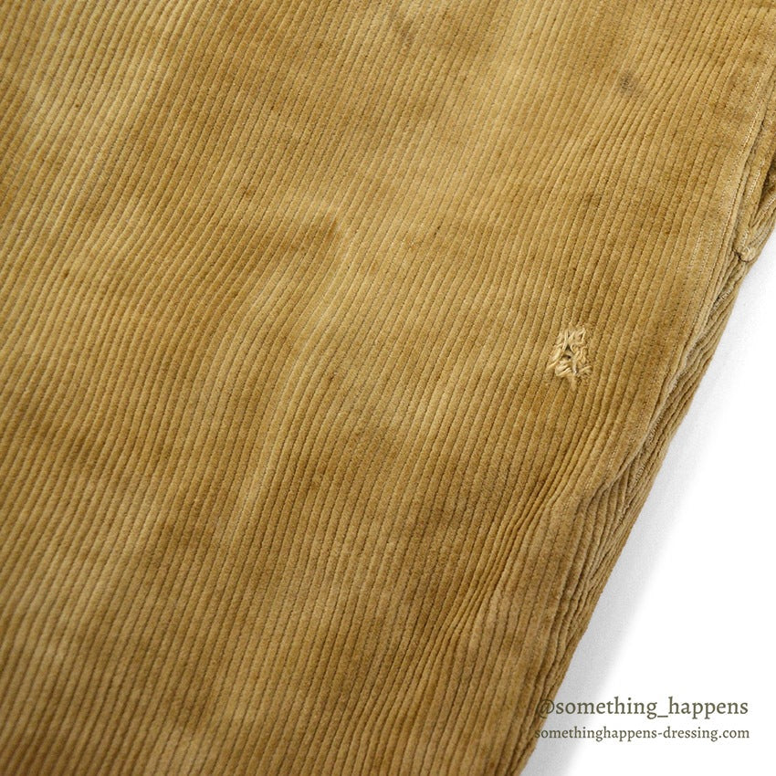 1960's SWEET-ORR CORDUROY WORK PANTS / SUN FADED ... W36/L29