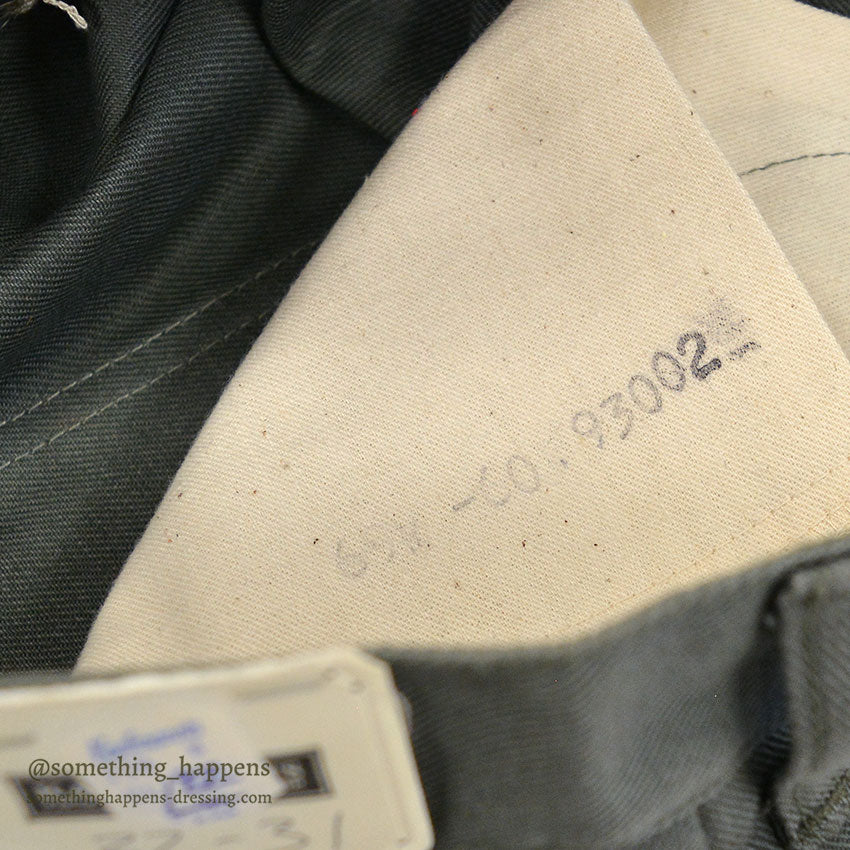 1960's DEADSTOCK LEVI'S 518 COTTON TWILL PANTS / IRREGULAR ... W32/L30