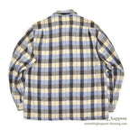 1950's McGREGOR PLAID WOOL SHIRT...ML