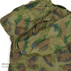 1970's M-65 USN MIUW-604 HAND PAINTED CAMO FIELD JACKET WITH LINER... MR