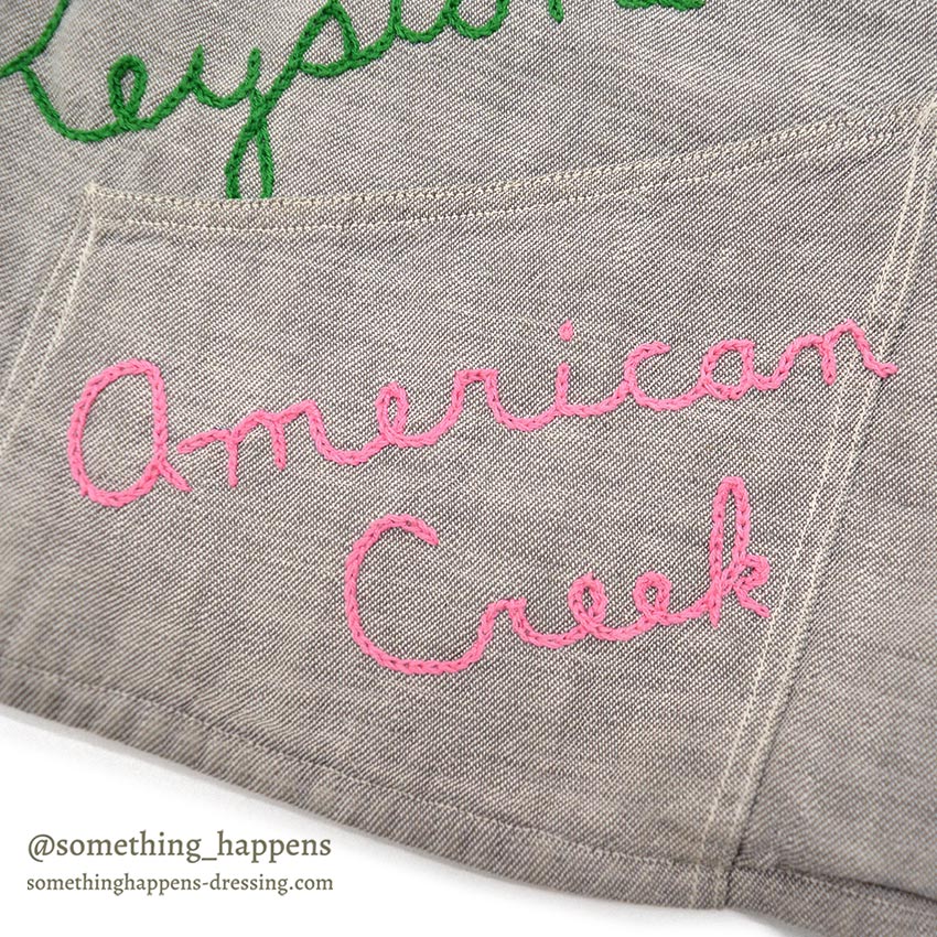 1950's~ CAMPERS TRAIL FULLY EMBROIDERED MEMORIAL JACKET / EXTREMELY RARE...