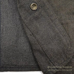 1930's MONTGOMERY WARD SALT AND PEPPER COVERALL / CHIN STRAP & SNAP BUTTON ...