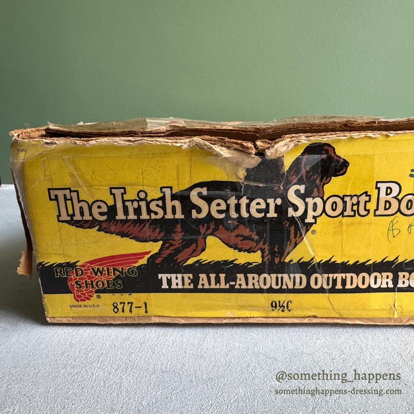 1980's DEADSTOCK RED WING 877 IRISH SETTER...9 1/2C