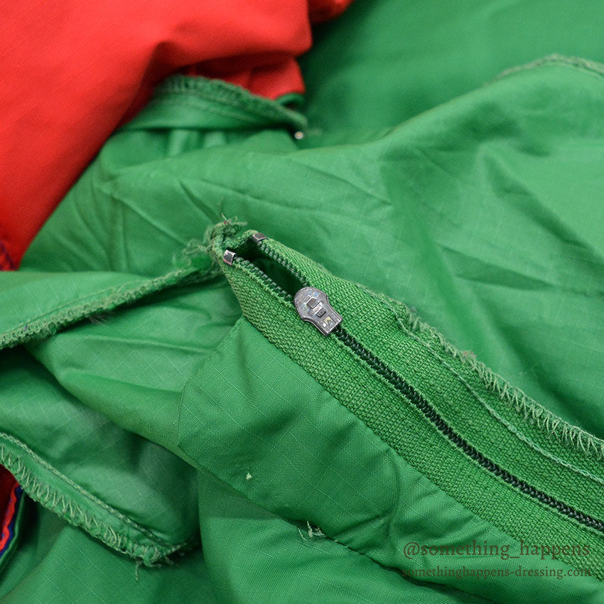 1970's Daniel S. Reid MULTI COLOR DOWN JACKET / EXTREMERY RARE... M