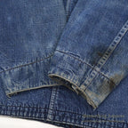 1960's NATIONAL MASTER DENIM COVERALL / BLANKET LINED...
