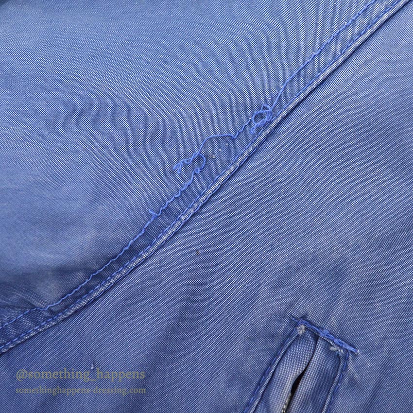 1960's~ REI VENTILE PARKA / FADED BLUE ... L