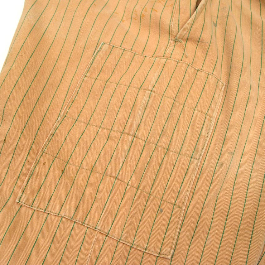 〜60's LANKFORDS コカコーラストライプ HBT ワークパンツ... 実寸W31×L30