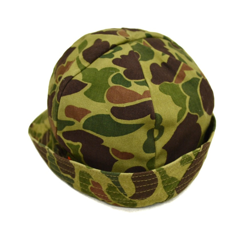 70's Duxbak Duck Hunter Camo Hunting Hat... 71/2