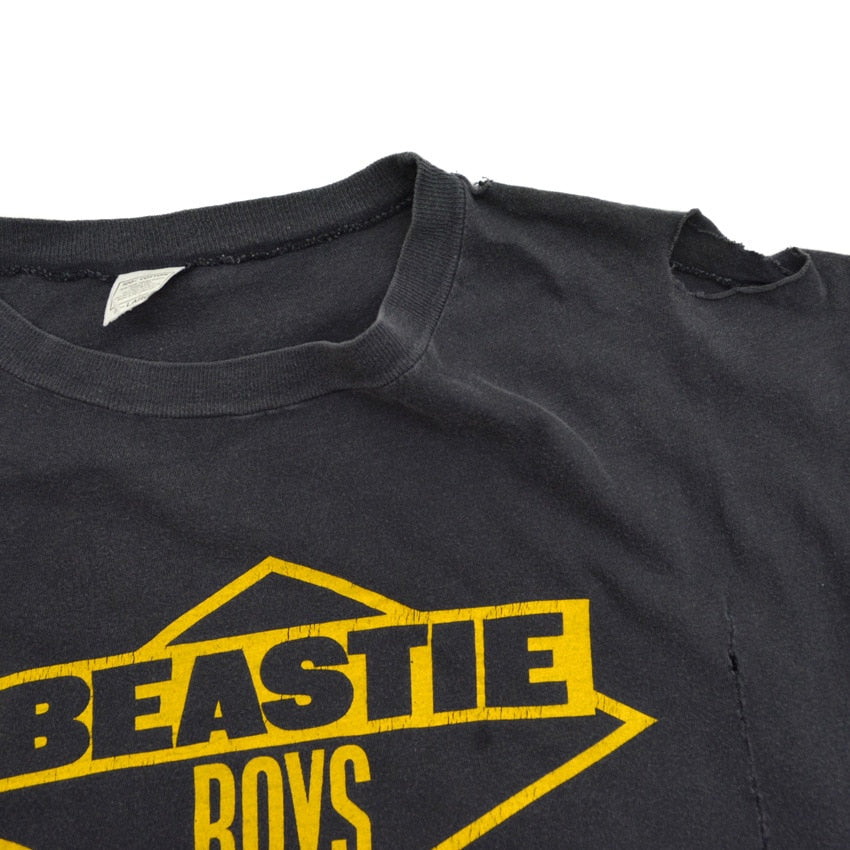 80's BEASTIE BOYS 'GET OFF MY DICK' 1986 T-shirt, distressed... XL