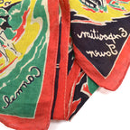 30's San Francisco World's Fair Advertising Bandana...