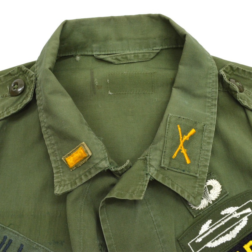 60's US ARMY Jungle Fatigue First Full Patch...