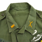 60's US ARMY Jungle Fatigue First Full Patch...