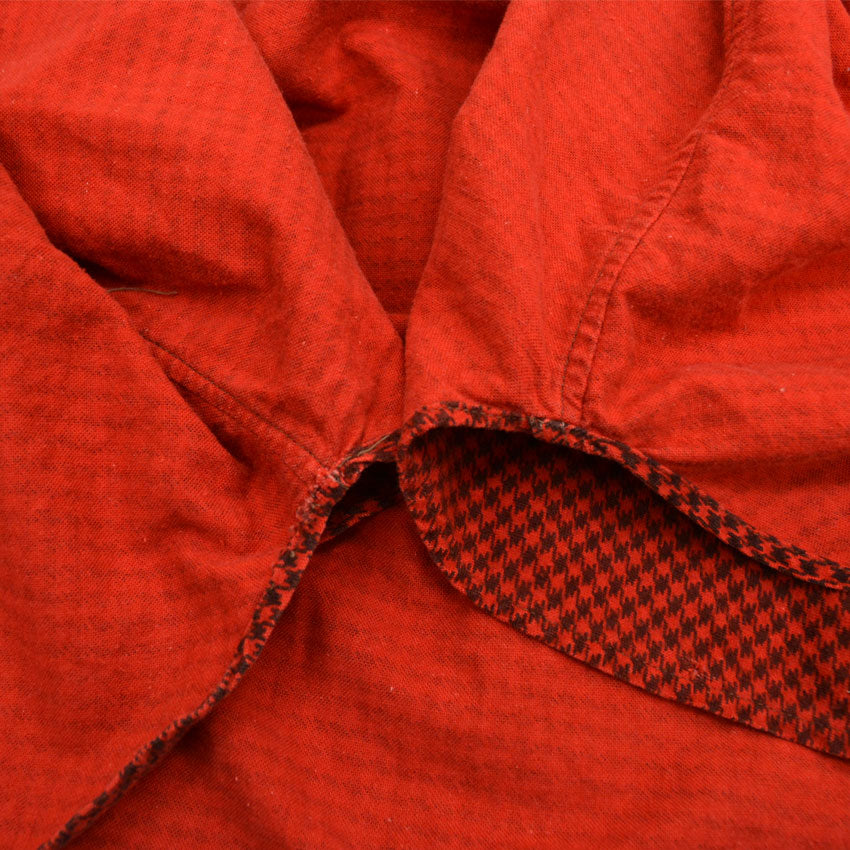 ~50's Unknown 'Houndstooth' Print Flannel Super Big...