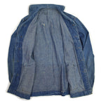 1940s US Navy Shawl Collar Denim Jacket...