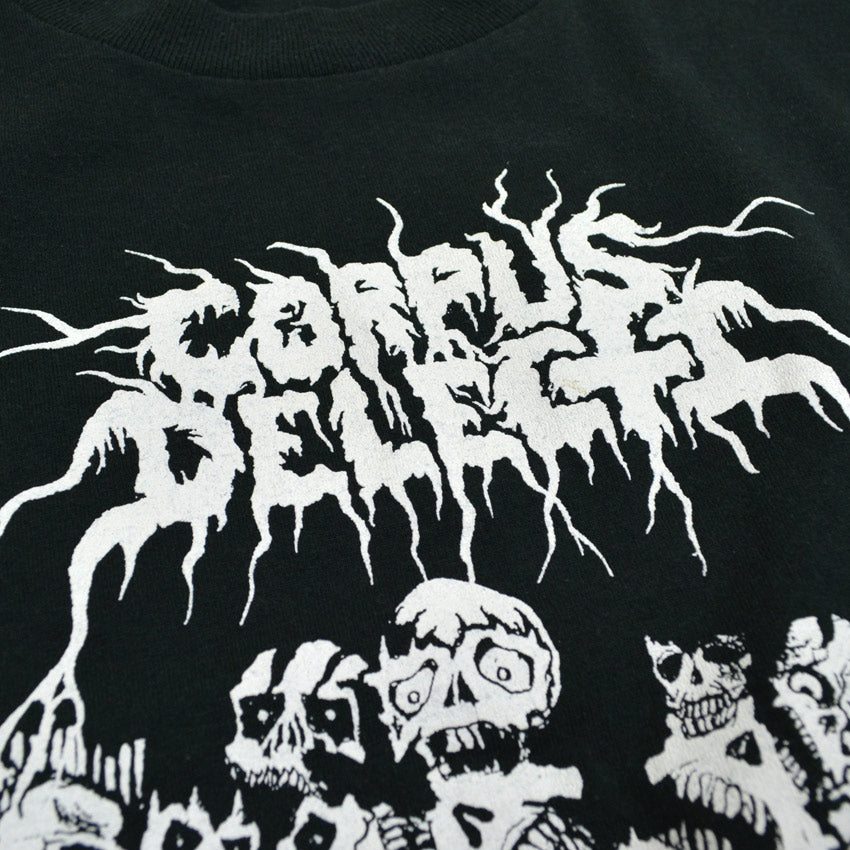 90's 'CORPUS DELECTI' Self-Produced Indie Death Metal T-Shirt...