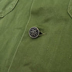 1950s US Army 13-Star Button Cotton Utility Shirt...