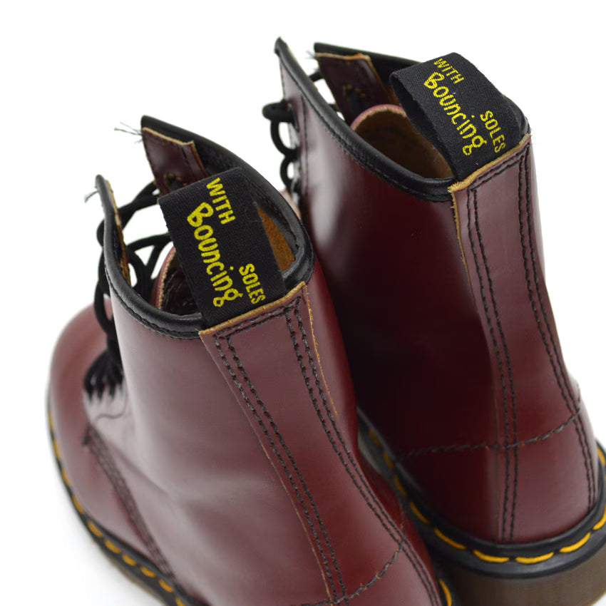 90's〜 デッドストック Dr Martens 8ホール ブーツ チェリーレッド イングランド製... UK5