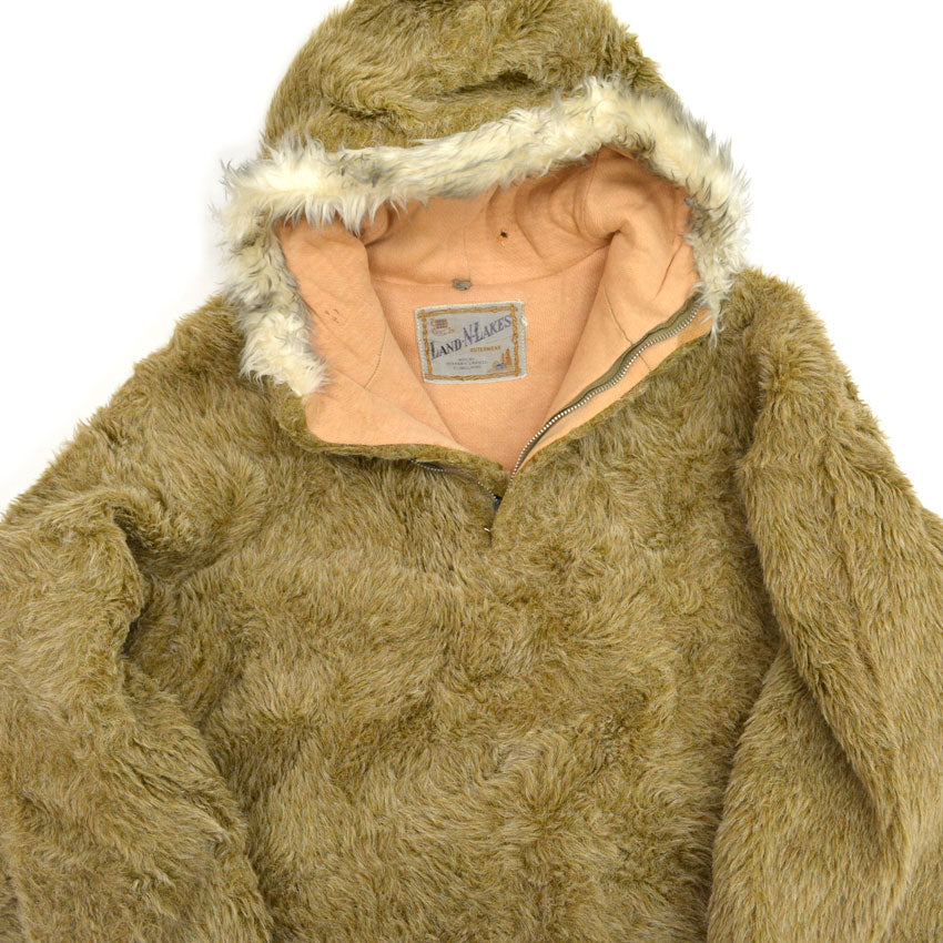 50s LAND-N-LAKES Pullover Double-Face Fur Jacket ...
